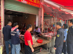  7家肉铺均证照齐备